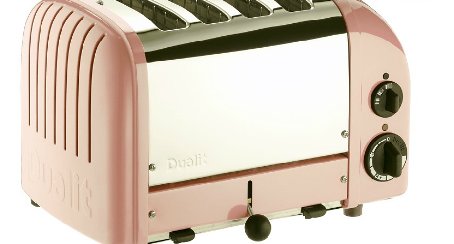 Dualit creates classic toaster in petal pink for cancer charity 
